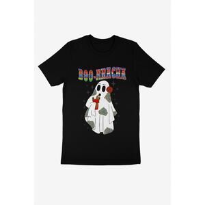 Boo-rracha Ghost Graphic T-Shirt – Funny Halloween Día de los Muertos Tee